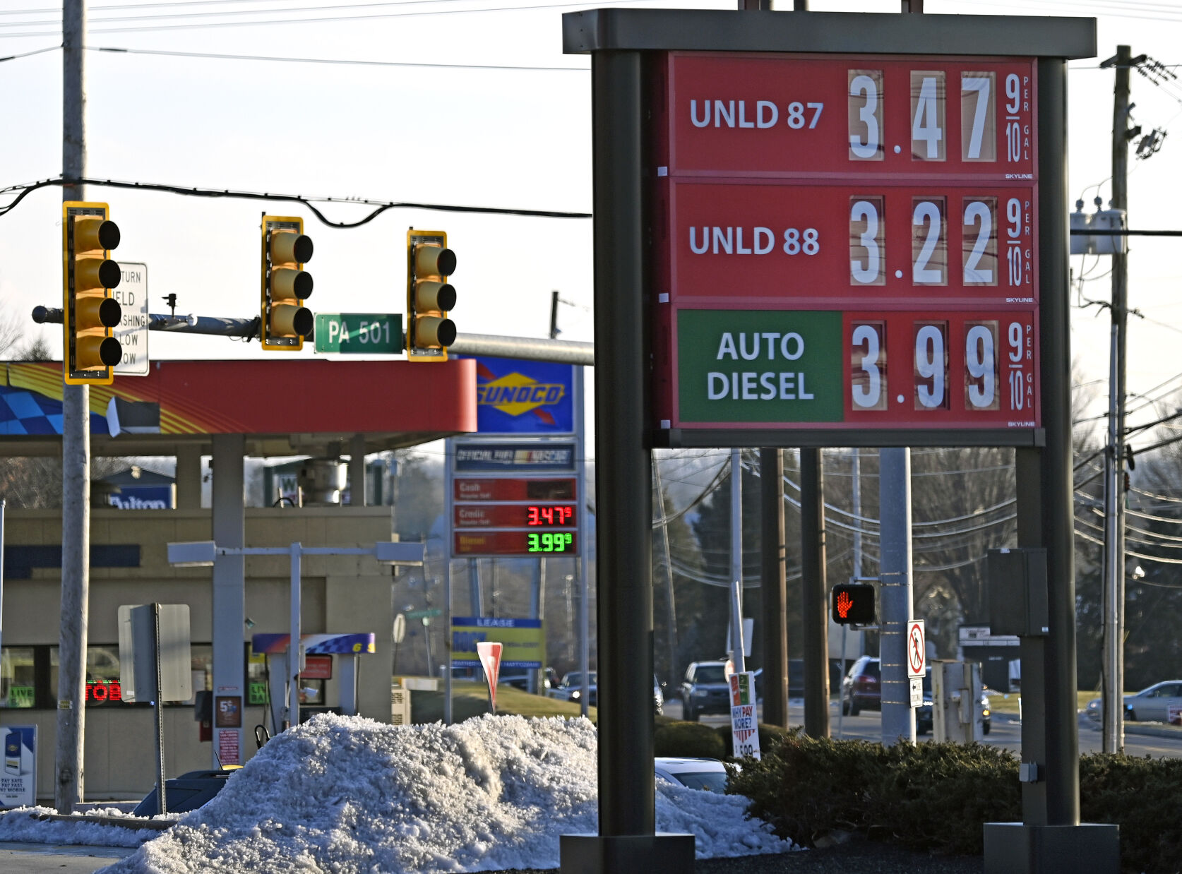 Lancaster County gas prices